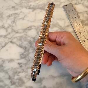 NWOT Full Rhinestone Thin Ladies Headband Hair Accessory
